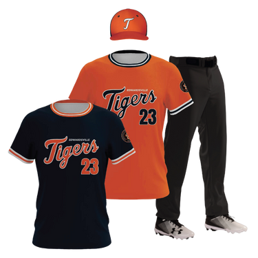 Single-Ply Reversible Jersey, Pants & Hat Baseball Package